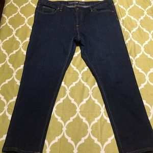 Lands End Slim Ankle Pants 16